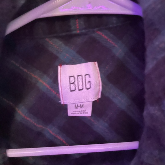 Urban Outfitters BDG caleb cropped flannel shirt - Picture 2 of 3